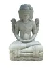 Product image 8 of the product “Sitting Tri Murti with 3 heads, 147cm Height, Natural ”